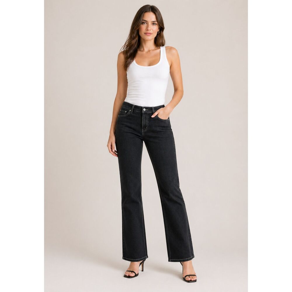 White House Black Market Slim Leg Embroidered Jeans 0